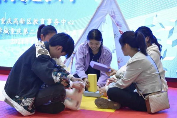 教研現場。高新區公共服務局供圖