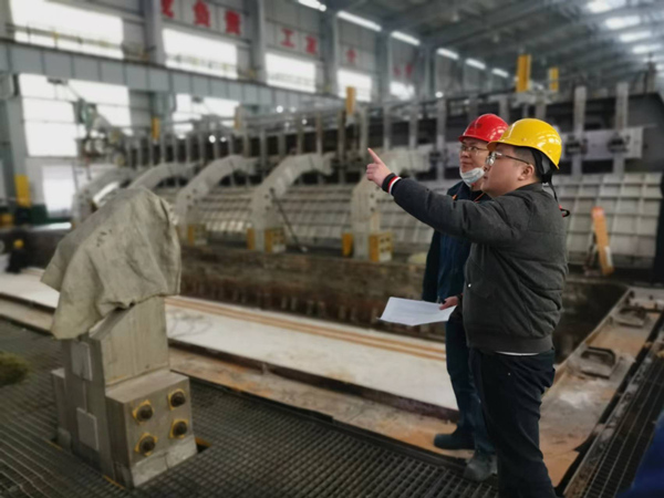 走訪小微企業。浙商銀行重慶分行供圖