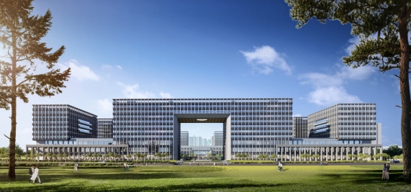 重慶大學科學中心效果圖。重慶大學供圖