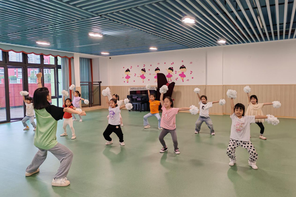 比賽現場。高橋實驗幼兒園供圖