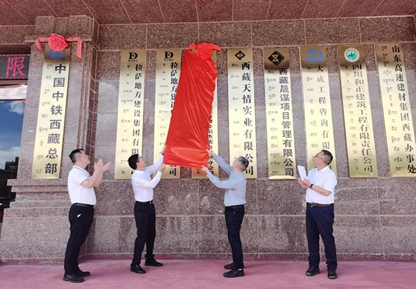 揭牌儀式現場。重慶市建科院供圖