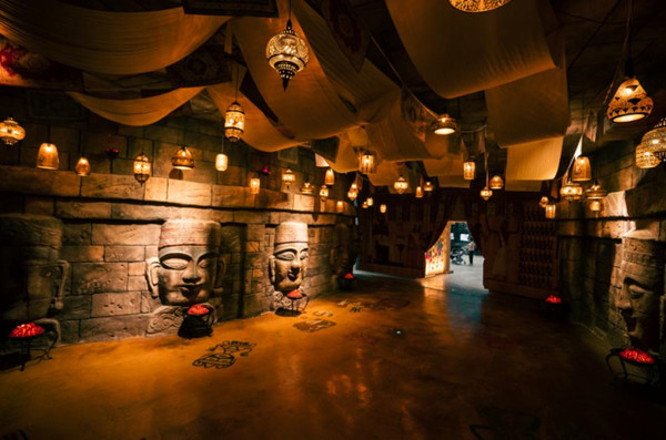 重慶首個海底埃及主題博物館開啟。融創海世界供圖