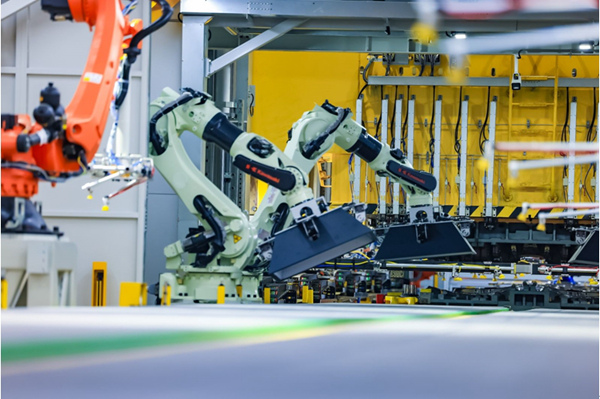 長安汽車數智工廠。主辦方供圖