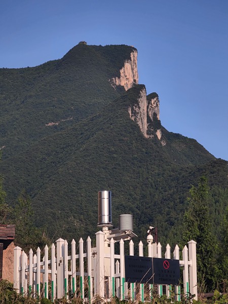 危巖氣象觀測站。重慶市氣象局供圖