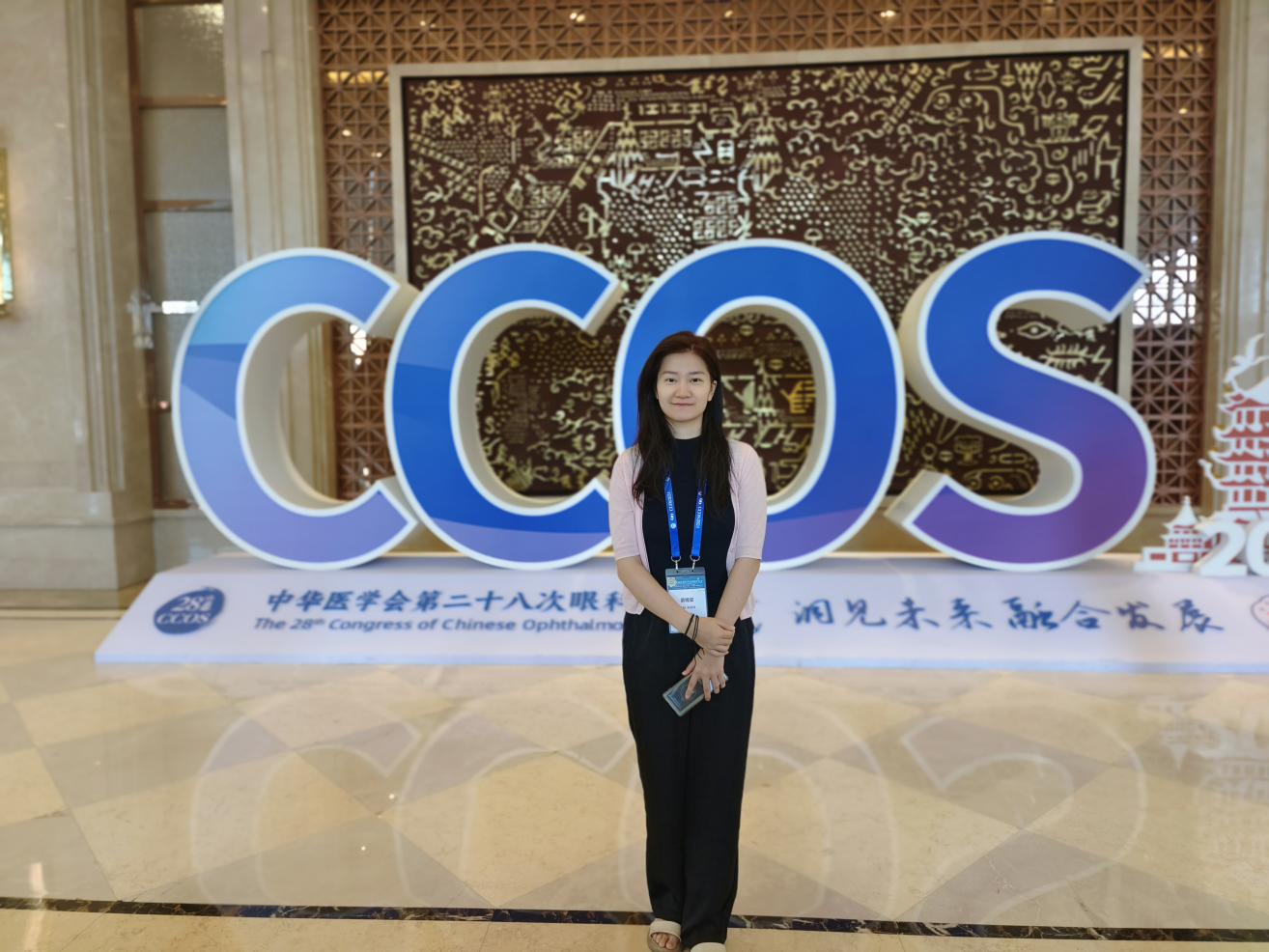 蔡錫安。重慶華廈眼科醫院供圖