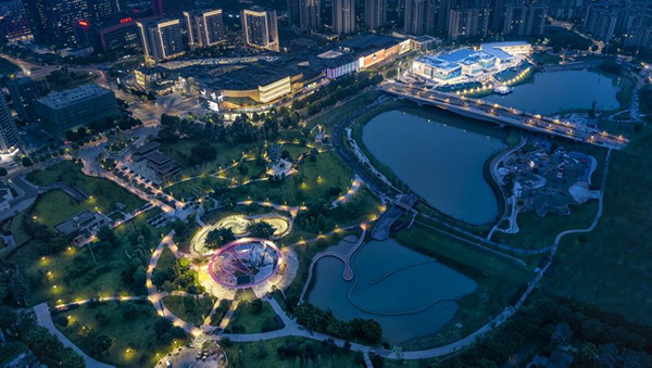 禮嘉天街全景圖。重慶龍湖供圖