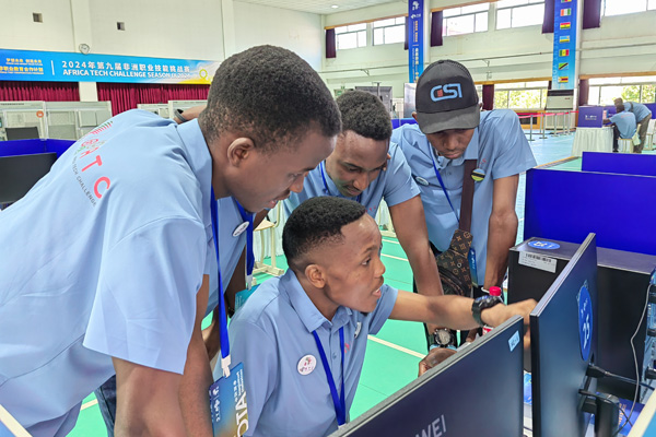 比賽現場。重慶工程職業技術學院供圖