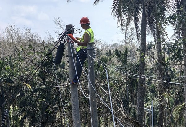 搶修現場。重慶移動供圖
