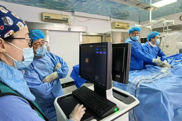 檢查現場。重慶醫科大學附屬第二醫院供圖