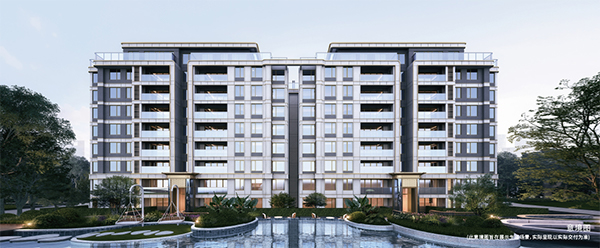 項目立面意境圖。金地重慶供圖