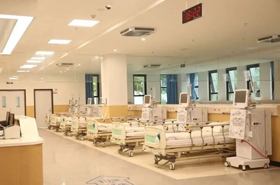 松山醫院血液凈化中心。重慶松山醫院供圖