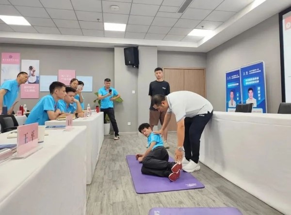 實操現場。重慶道格骨科醫院供圖