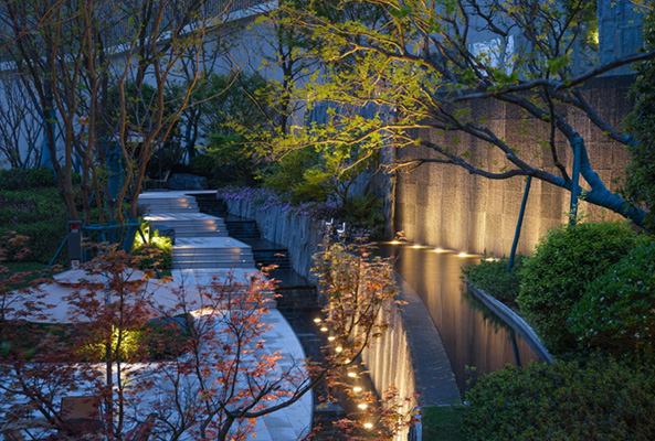 園林實景圖，拍攝時間2024年3月。長江序供圖