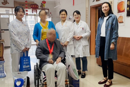 活動現場。重慶迪邦皮膚病醫院供圖