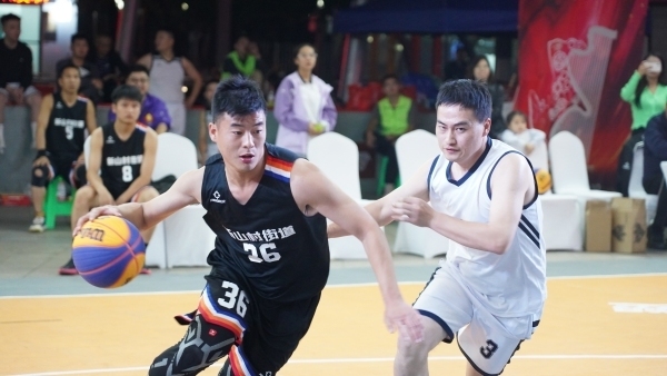 比賽現場。大渡口區籃球協會供圖