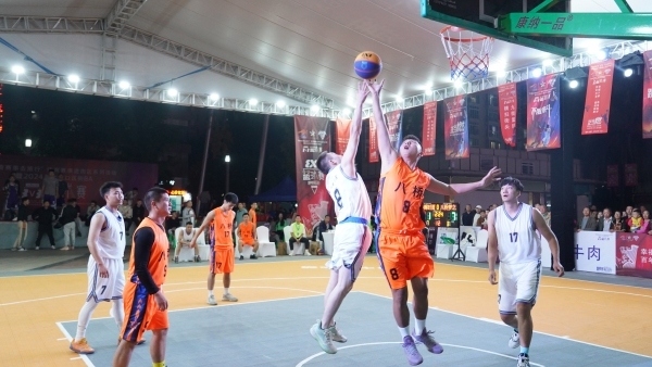 比賽現場。大渡口區籃球協會供圖