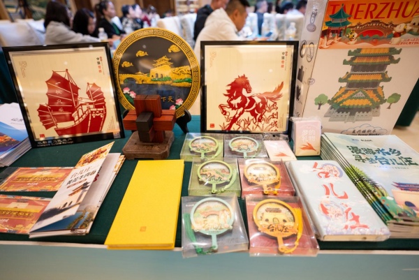 棗莊市特色產品展示。楊曉容攝