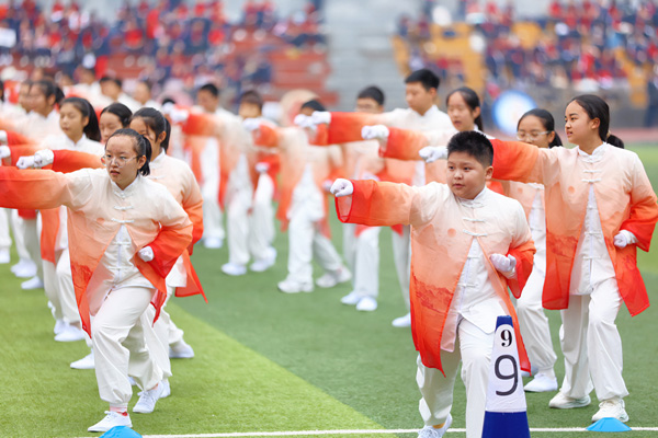 健美操決賽。向詩佳攝