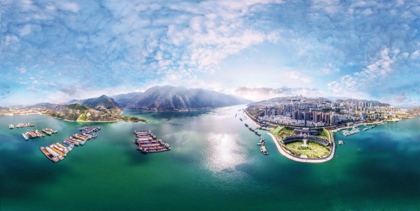 高峽平湖·巫山全貌。巫山縣委宣傳部供圖