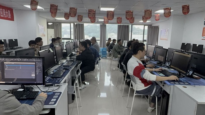 上機訓練。重慶設計集團市政院供圖