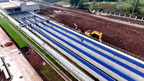 施工現場。銅梁區委宣傳部供圖