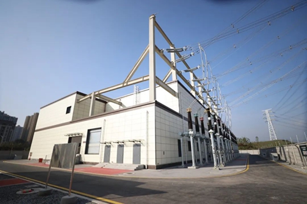 220千伏茶園變電站投運。郭旭攝