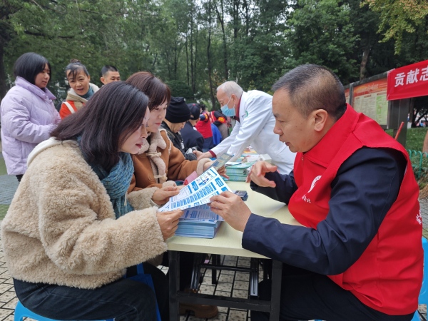 活動現場。龍山街道供圖