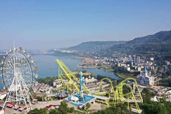 紅酒小鎮旅游度假區項目。景區供圖