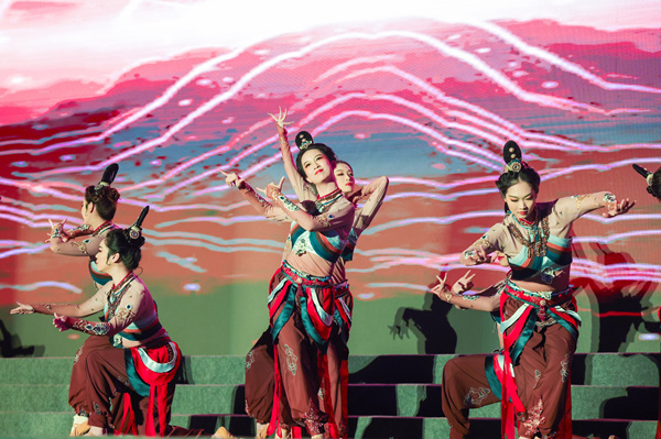 開幕式文藝展演。西南政法大學供圖