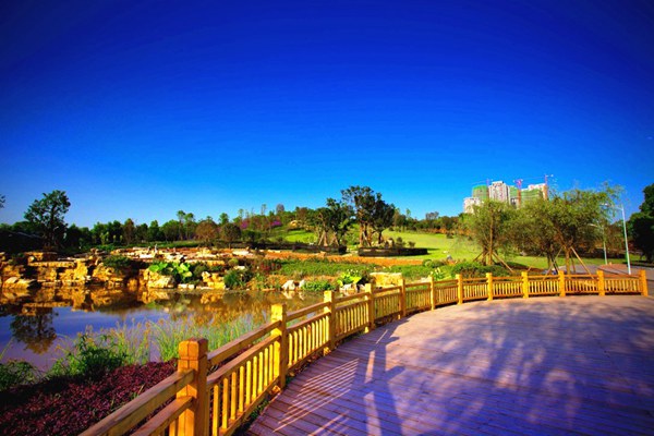 悅來新城會展公園二期景觀補充設計。重慶設計集團有限公司市政設計研究院供圖