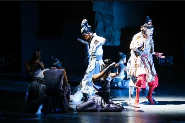 舞劇《天下大足》首演現場。大足區委宣傳部供圖