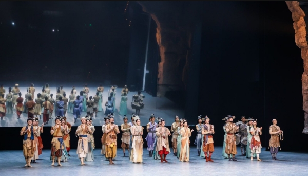 舞者演員謝幕。大足區委宣傳部供圖