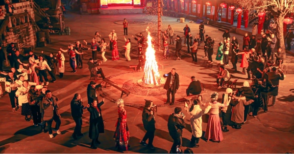 篝火晚會。主辦方供圖