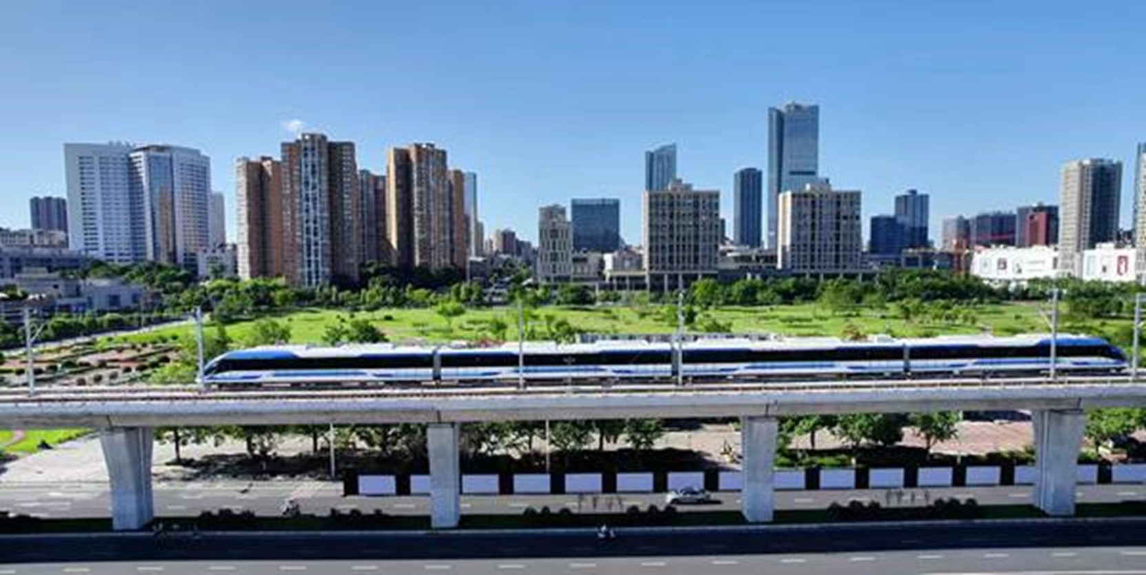 市郊鐵路璧銅線投運。銅梁區委宣傳部供圖