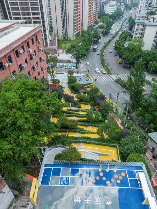 黃桷記憶坡地公園。大渡口區融媒體中心供圖