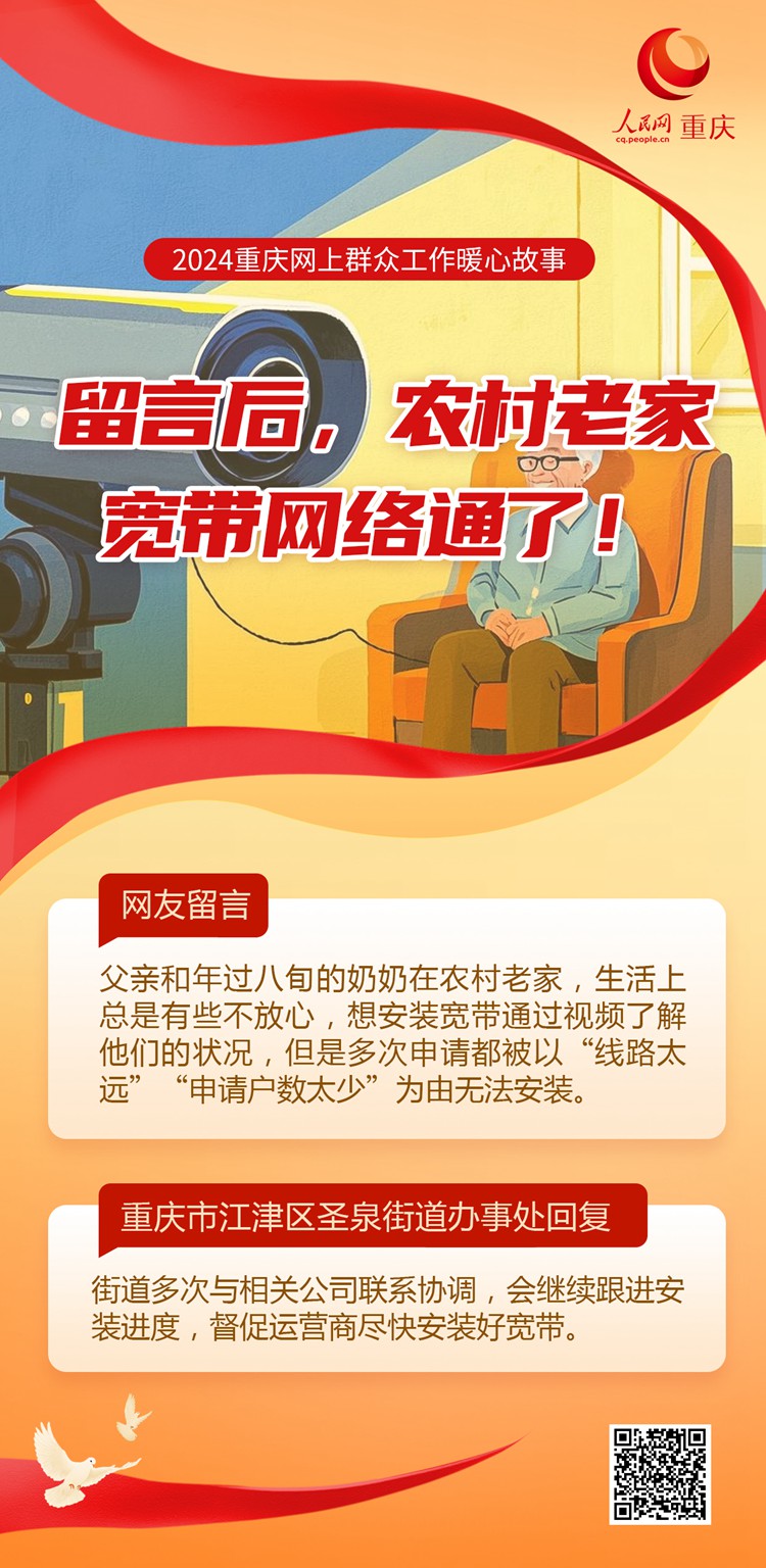 2024重慶網上群眾工作暖心事