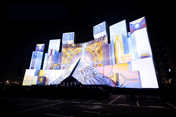 活動現場。重慶佛羅倫薩小鎮供圖