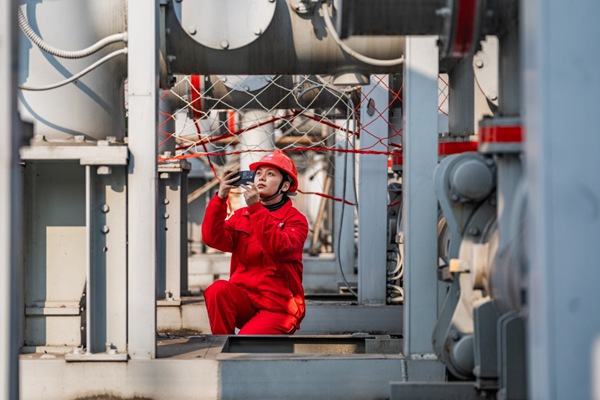 電力人員開展安全督查。國網重慶永川供電公司供圖