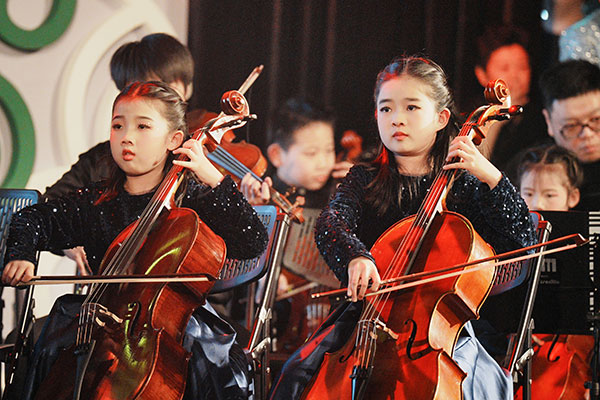 晚會現場。重慶市少年宮供圖