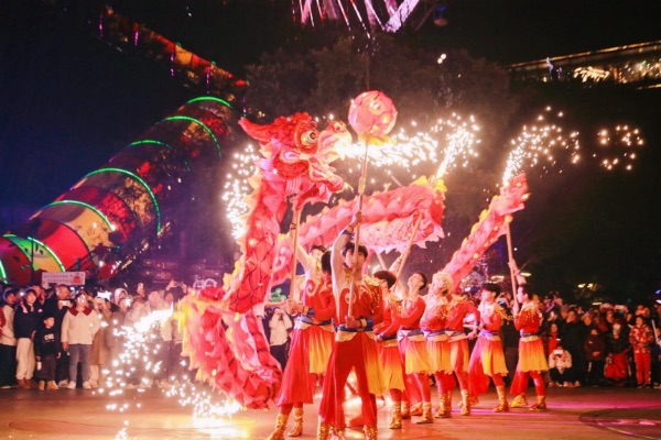 活動現場。重慶融創文旅城供圖