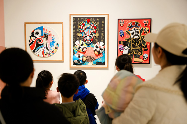 展覽現場。西南少兒美育聯盟供圖