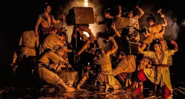 舞劇《天下大足》劇照。中國東方演藝集團供圖