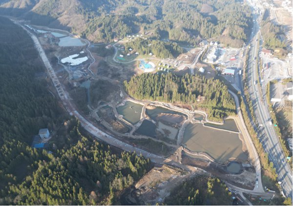 冷水山水項目修復現場。華地公司供圖