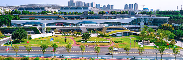 博拉網絡新能源汽車產業直播基地。博拉網絡供圖