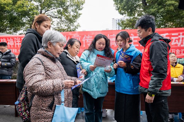 活動現場。共青團大渡口區委供圖