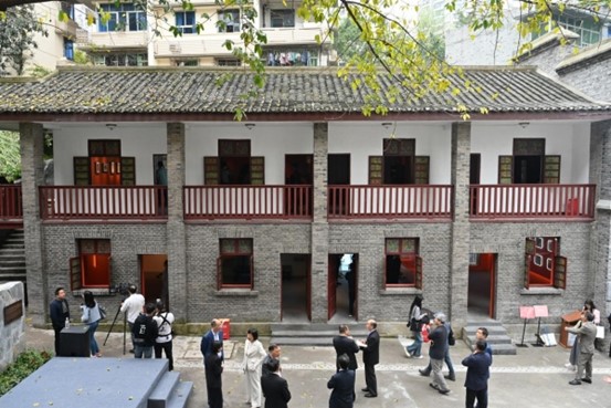 徐悲鴻故居。江北區融媒體中心供圖