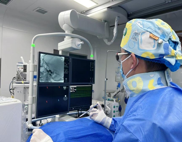 手術現場。重慶西區醫院供圖