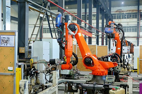 中國郵政儲蓄銀行重慶分行豐富金融供給，為制造業轉型升級添動能。中國郵政儲蓄銀行重慶分行供圖