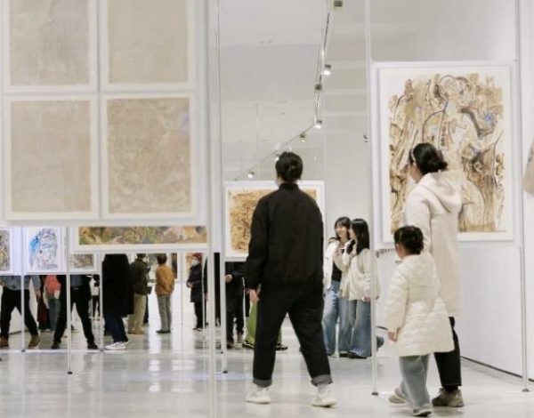 展覽現場。四川美術學院美術館供圖