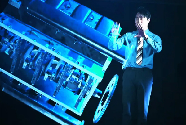 全景沉浸式教學平臺。重慶交通職業學院供圖